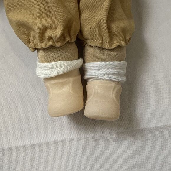 VINTAGE CABBAGE PATCH KIDS Boy DOLL BROWN HAIR BROWN EYES With SHOES - Picture 7 of 10